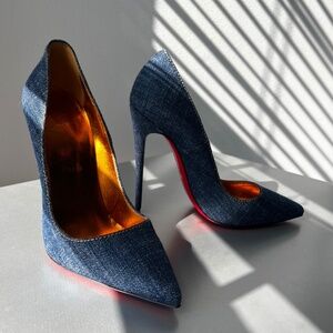 Christian loubotin Denim So Kate 120's